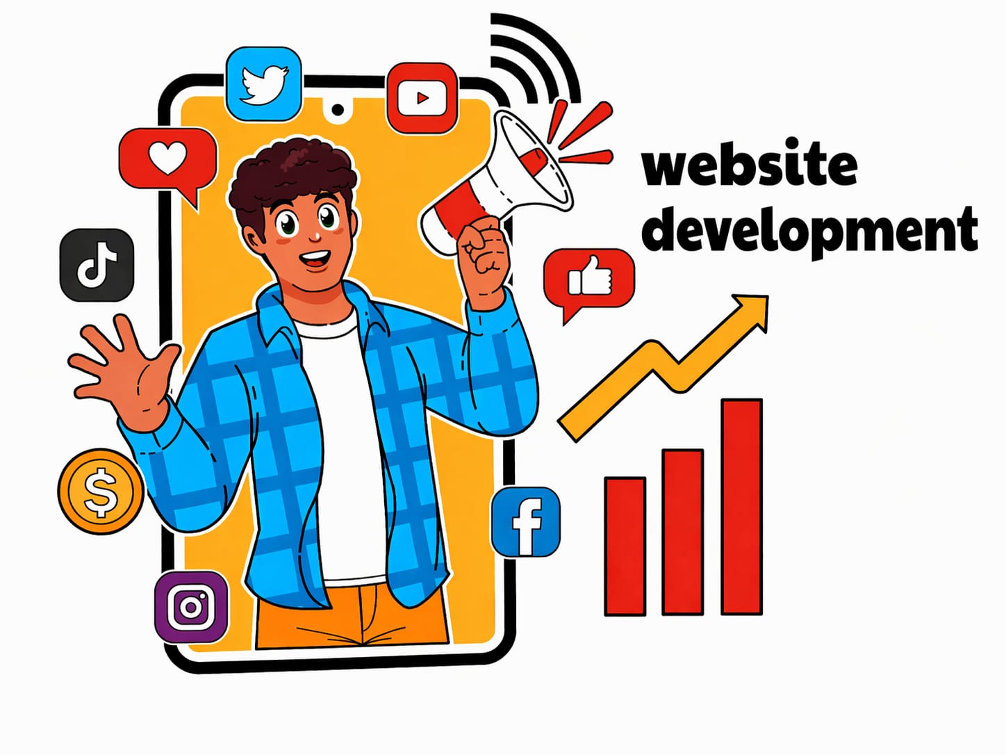 Best Website development services in Ahmedabad.