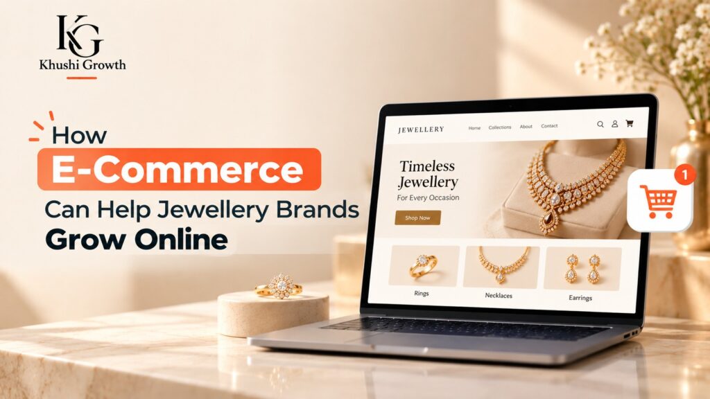 E-commerce website for jewellery brands