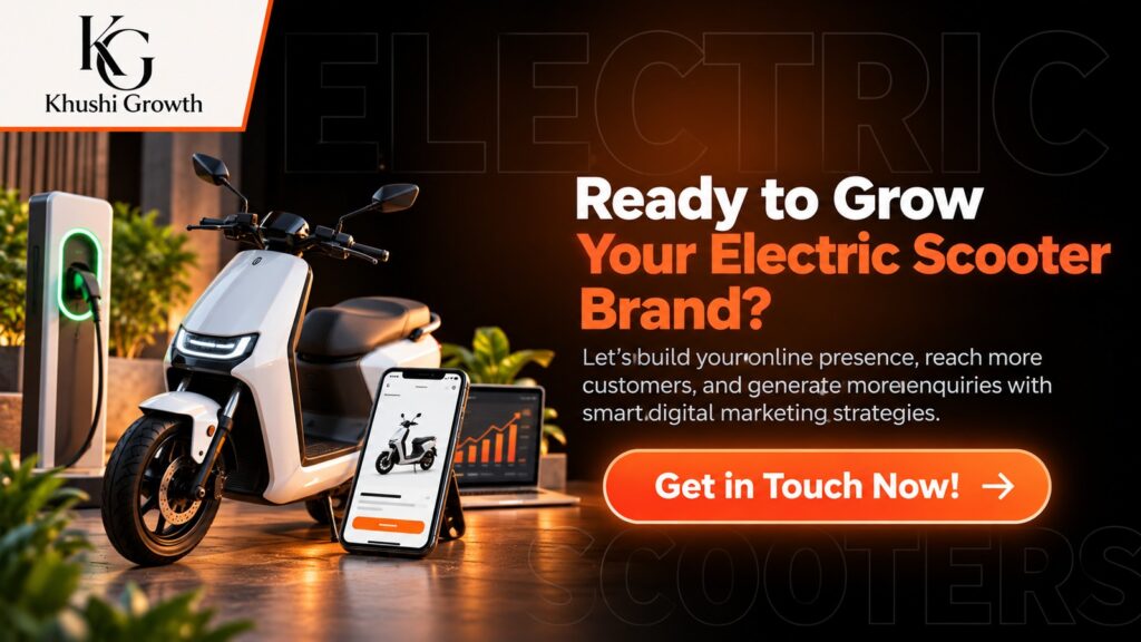 Digital marketing for electric scooter brand growth