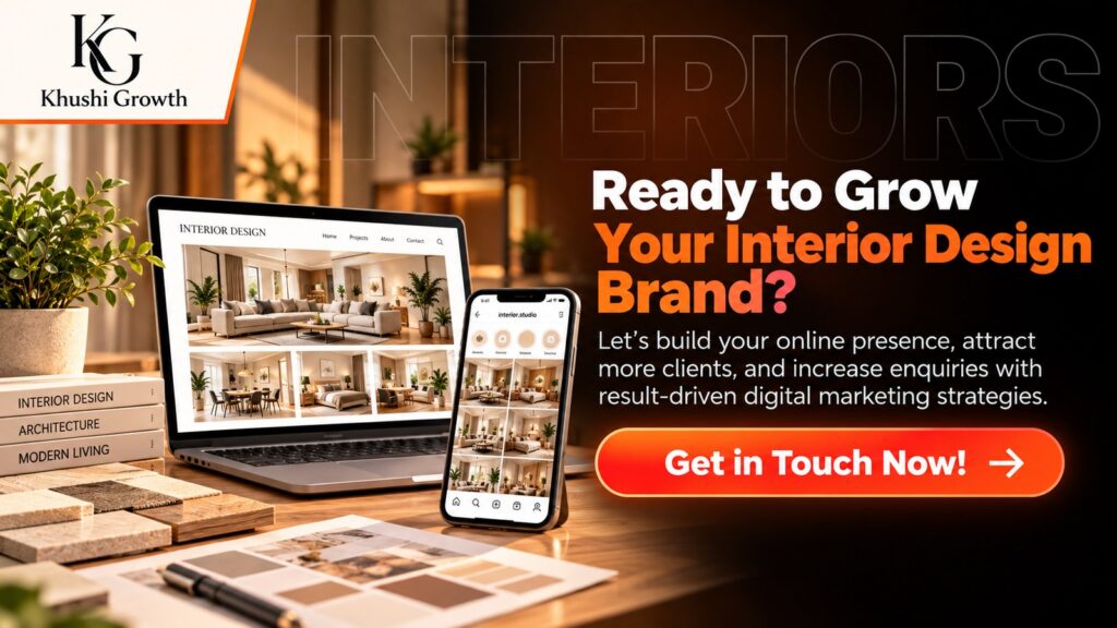 Digital marketing for interior design business growth