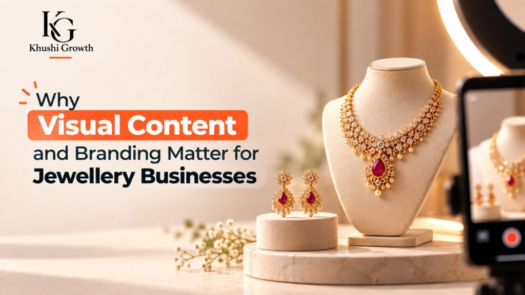 Visual content and branding for jewellery businesses